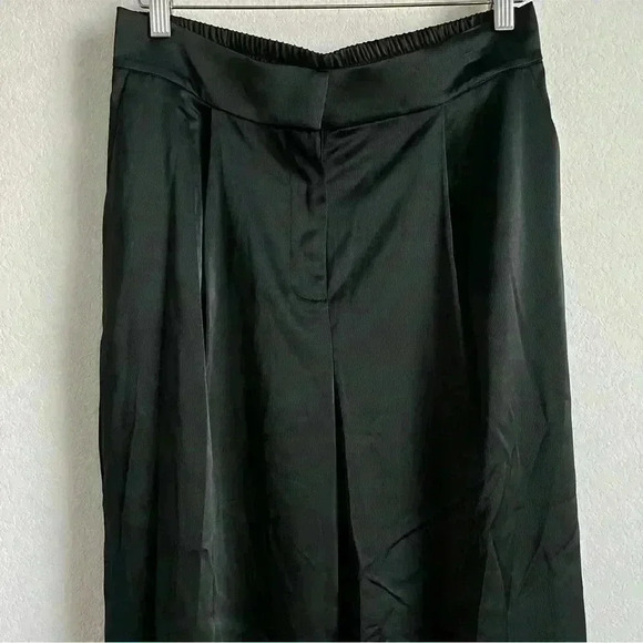 Intempo Black Wide Leg Elastic Pants Size Large NWT - Picture 6 of 12